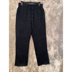 ❌Crz yoga black high rise straight leg sweat pants small 4/6 NEW